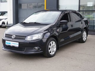 2012 Volkswagen Polo V, чёрный, 765000 рублей, вид 1