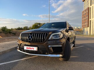 2014 Mercedes-Benz GL-Класс 350 II (X166), коричневый, 3099000 рублей, вид 3