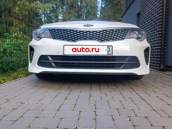 2018 Kia Optima IV, белый - вид 1