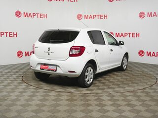 2015 Renault Sandero II, белый, 529000 рублей, вид 5