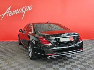 2018 Mercedes-Benz S-Класс 350 d Long VI (W222, C217) Рестайлинг, чёрный, 4470000 рублей, вид 3