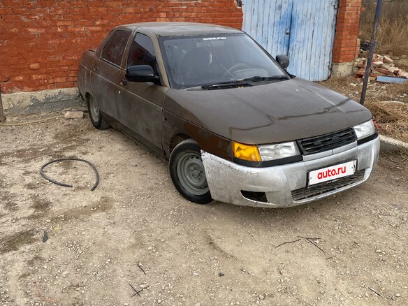 1998 Lada (ВАЗ) 2110, серебристый, 45000 рублей - вид 7