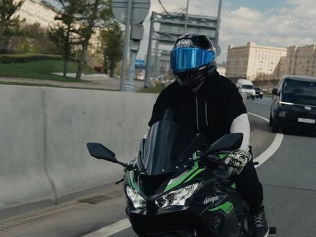 2021 Kawasaki ZX-6R Ninja, чёрный, 1130000 рублей, вид 1