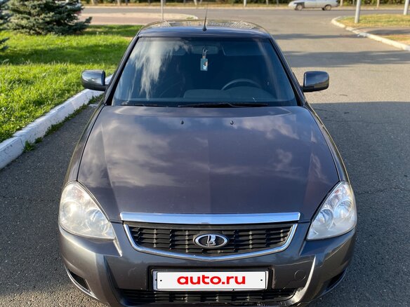 2014 Lada (ВАЗ) Priora I Рестайлинг, серебристый, 410000 рублей - вид 1