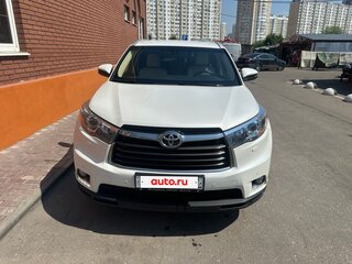 2014 Toyota Highlander III (XU50), белый, 2430000 рублей, вид 1