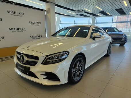 2018 Mercedes-Benz C-Класс 200 IV (W205) Рестайлинг, белый, 3340000 рублей, вид 1