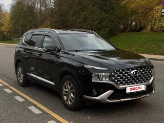 2021 Hyundai Santa Fe IV Рестайлинг, чёрный, 3390000 рублей, вид 1