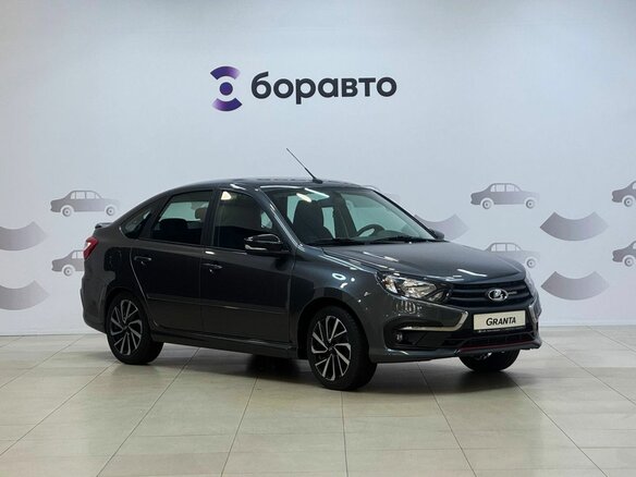 2025 Lada (ВАЗ) Granta Sport I Рестайлинг, серый, 1692000 рублей - вид 1