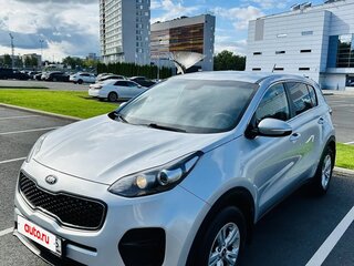 2016 Kia Sportage IV, серебристый, 1850000 рублей, вид 1