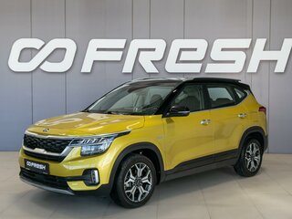 2020 Kia Seltos I, жёлтый, 1950000 рублей, вид 3