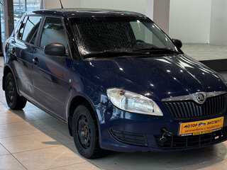 2013 Skoda Fabia II Рестайлинг, синий, 230000 рублей, вид 2