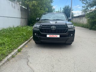 2020 Toyota Land Cruiser 200 Series Рестайлинг 2, чёрный, 7100000 рублей, вид 2