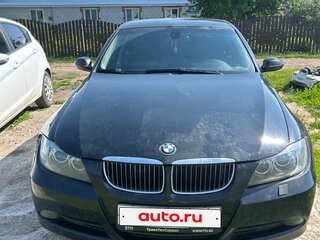 2007 BMW 3 серии 325xi V (E90/E91/E92/E93), чёрный, 880000 рублей, вид 1