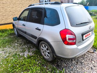 2015 Lada (ВАЗ) Kalina Cross II, серебристый, 625123 рублей, вид 4