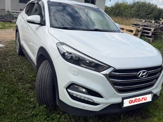 2016 Hyundai Tucson III, белый, 1650000 рублей, вид 3
