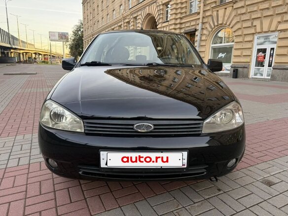 2012 Lada (ВАЗ) Kalina I, чёрный, 380000 рублей