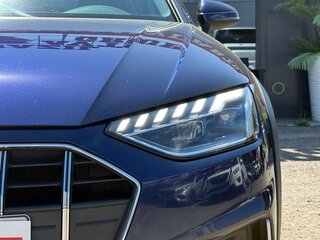 2020 Audi A4 allroad 45 TFSI V (B9) Рестайлинг, синий, 3120000 рублей, вид 2