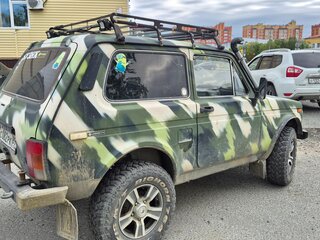 1997 Lada (ВАЗ) 2121 (4x4) I Рестайлинг, белый, 450000 рублей, вид 3