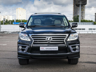 2012 Lexus LX 570 III Рестайлинг, чёрный, 3498000 рублей, вид 2