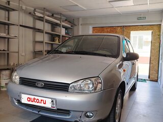 2008 Lada (ВАЗ) Kalina I, серебристый, 350000 рублей, вид 1