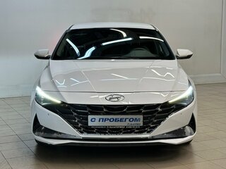 2021 Hyundai Elantra VII (CN7), белый, 1720000 рублей, вид 2