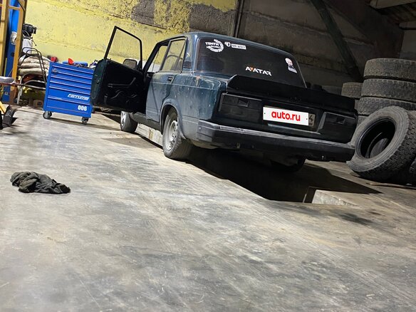 2008 Lada (ВАЗ) 2107, зелёный, 90000 рублей - вид 5