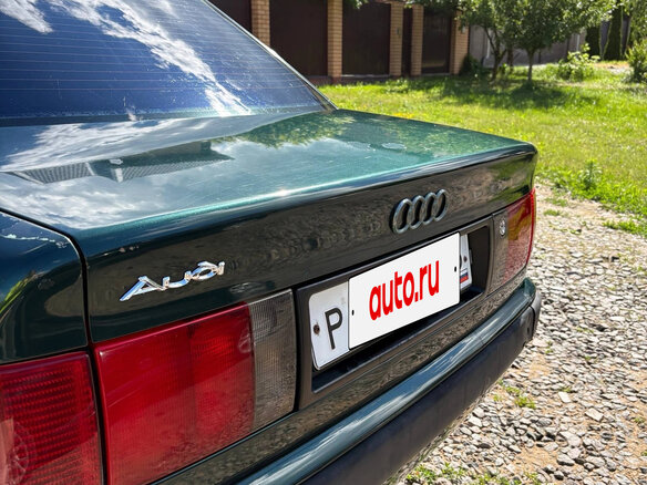 1991 Audi 100 IV (C4), зелёный, 235000 рублей - вид 12