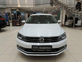 2015 Volkswagen Jetta VI Рестайлинг, белый, 1399000 рублей, вид 2