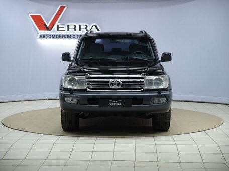 2006 Toyota Land Cruiser 100 Series Рестайлинг 2, чёрный, 2050000 рублей, вид 2