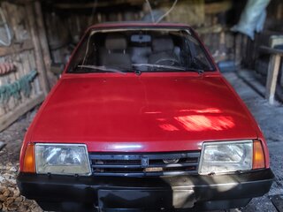 1992 Lada (ВАЗ) 2109, красный, 100000 рублей, вид 2