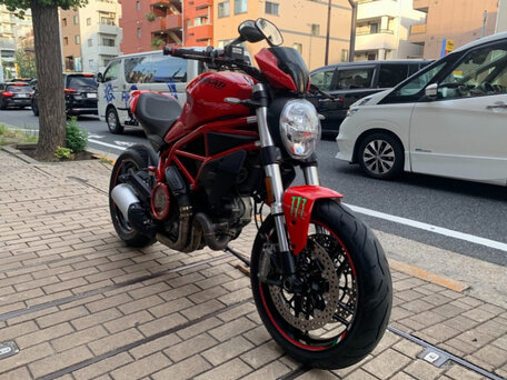 2018 Ducati Monster 800, пурпурный, 510000 рублей, вид 3