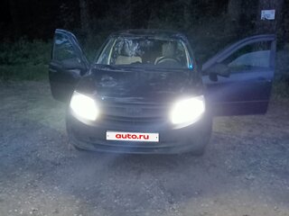 2012 Lada (ВАЗ) Granta I, чёрный, 200000 рублей, вид 2