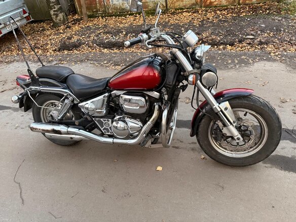 1996 Suzuki Desperado VZ400, красный, 265000 рублей - вид 2