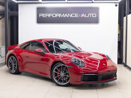 2022 Porsche 911 Carrera 4S VIII (992), красный, 13200000 рублей, вид 1