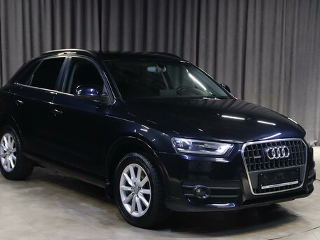 2014 Audi Q3 I (8U), синий, 1349000 рублей, вид 3