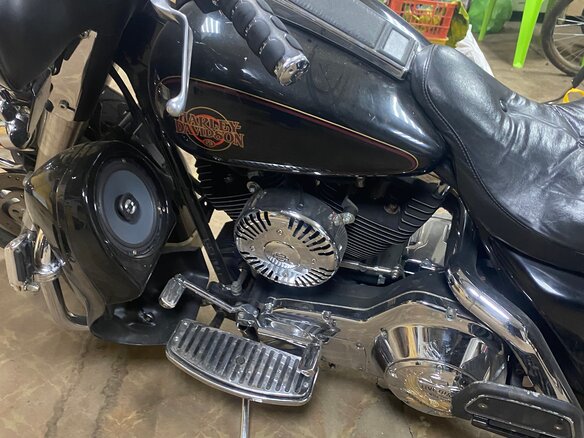 2002 Harley-Davidson Electra Glide, чёрный, 560000 рублей - вид 15