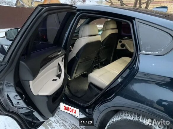 2012 BMW X6 30d I (E71) Рестайлинг, зелёный, 2350000 рублей - вид 16