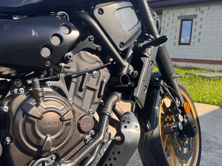 2023 Yamaha XSR700, чёрный, 780000 рублей, вид 3
