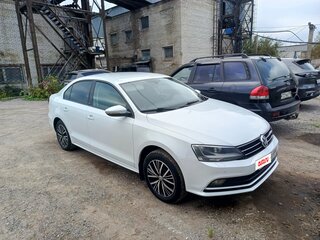 2016 Volkswagen Jetta VI Рестайлинг, белый, 655000 рублей, вид 3