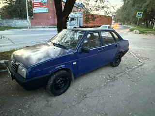 1997 Lada (ВАЗ) 21099, синий, 40000 рублей, вид 2