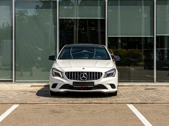 2014 Mercedes-Benz CLA 200 I (C117, X117), белый, 1535000 рублей - вид 1