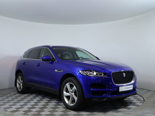 2018 Jaguar F-Pace I, синий, 2350000 рублей, вид 3