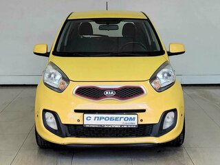 2013 Kia Picanto II, жёлтый, 835000 рублей, вид 2