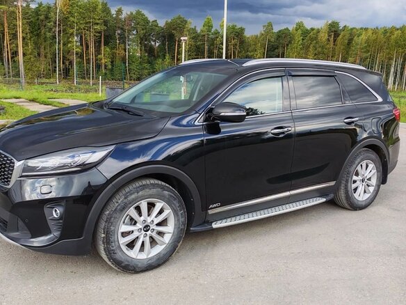 2019 Kia Sorento III Prime Рестайлинг, чёрный, 2850000 рублей - вид 5