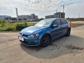 2013 Volkswagen Golf VII, голубой, 1099000 рублей, вид 1