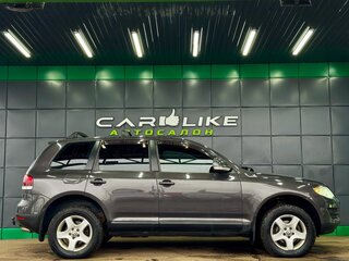 2008 Volkswagen Touareg I Рестайлинг, серый, 999000 рублей, вид 4