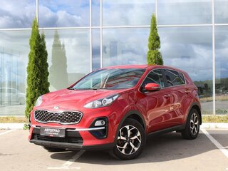 2019 Kia Sportage IV Рестайлинг, красный, 1930000 рублей, вид 1