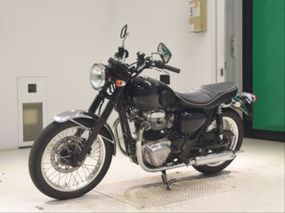 2009 Kawasaki W 400, чёрный, 420000 рублей, вид 4