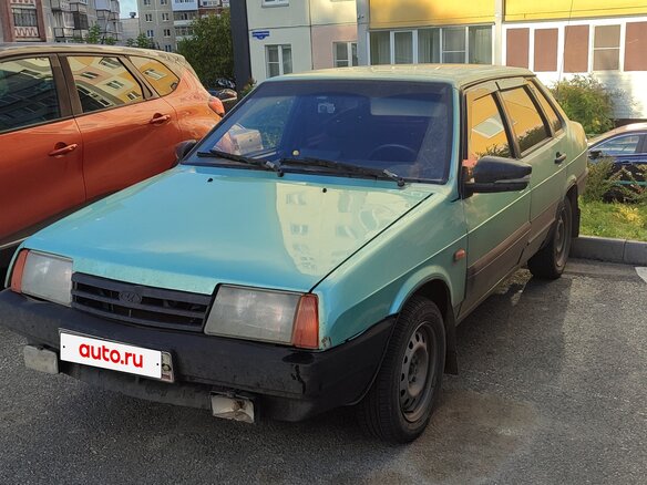 2003 Lada (ВАЗ) 21099, зелёный, 150000 рублей - вид 1