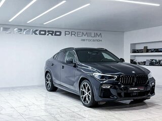 2021 BMW X6 40i III (G06), синий, 7590000 рублей, вид 2